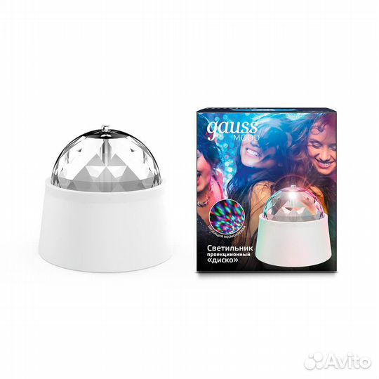 Настольный светильник Gauss с фиксированной проек