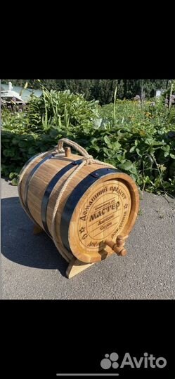 Бочка дубовая 10 литров (Кемерово)