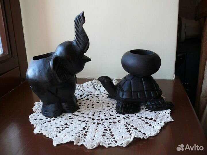 Подсвечник Слоник. Черепаха