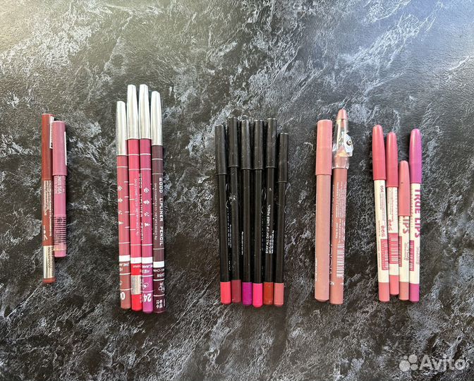 Помады, блески для губ, карандаши просрочка