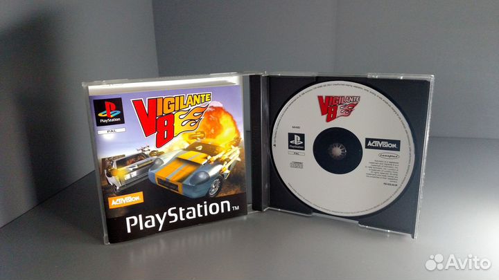 Vigilante 8 для PS1 (PAL) Лицензия