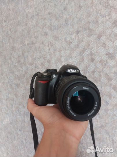 Фотоаппарат nikon d3100, 18-55mm объектив