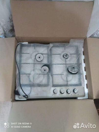 Газовая варочная панель4 кофм, новая