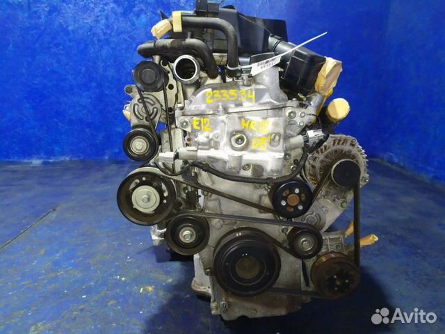 Двигатель Nissan Note E12 HR12DDR 2008
