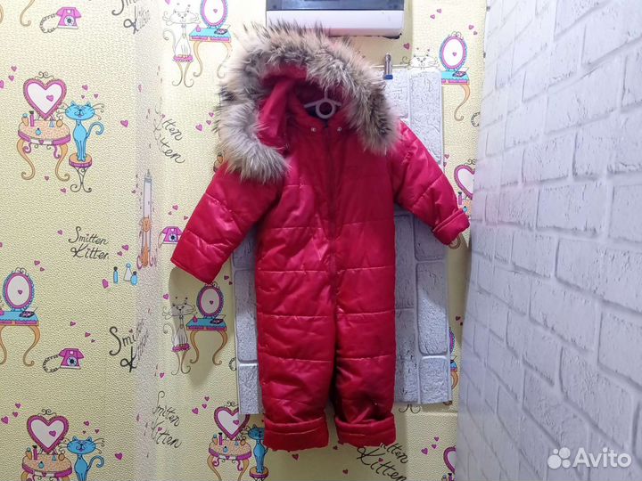 Комбинезон демисезонный для девочки 92