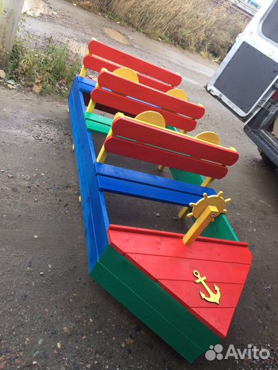 Детский игровой кораблик