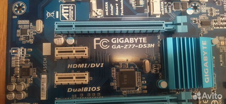 Материнская плата 1155 Gigabyte Z77