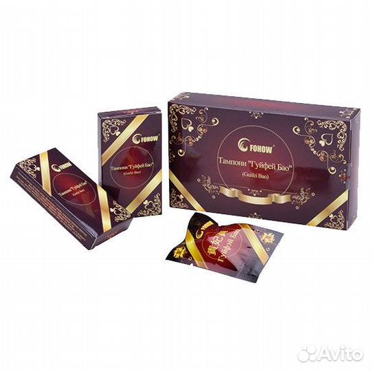 Лечебные тампоны фирмы Фохоу