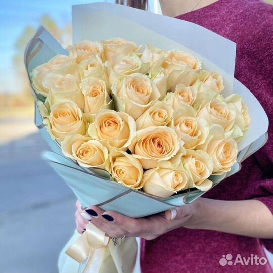 Букет из роз, 25 роз