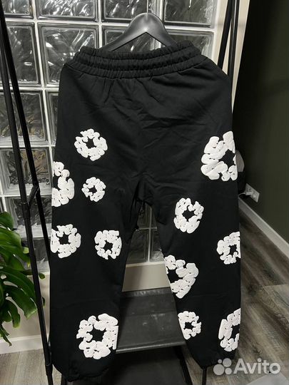 Штаны denim tears черные