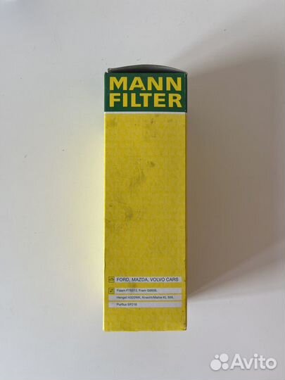 Топливный фильтр mann filter WK614/46