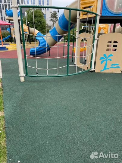 Покрытие из резиновой крошки