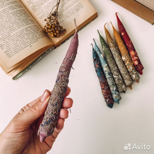 Маканые дикие свечи