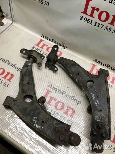 Рычаг передний нижний правый Chery B14 cross