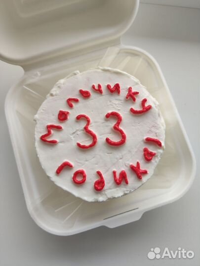 Бенто торты на заказ