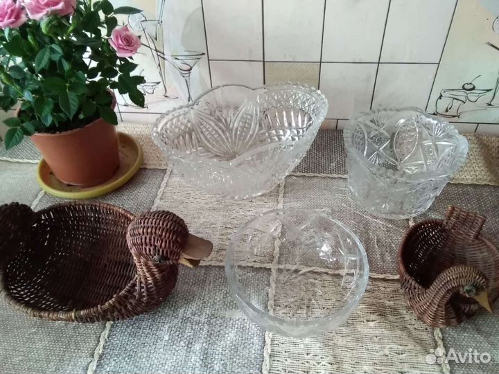 Посуда хрусталь