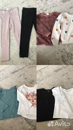 Пакет вещей на девочку 104 h&m,next