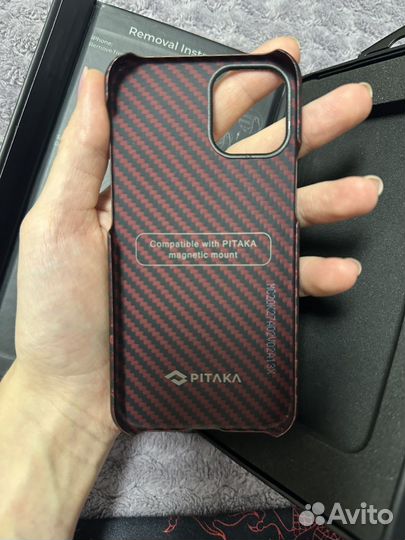 Чехол pitaka на iPhone 12 mini