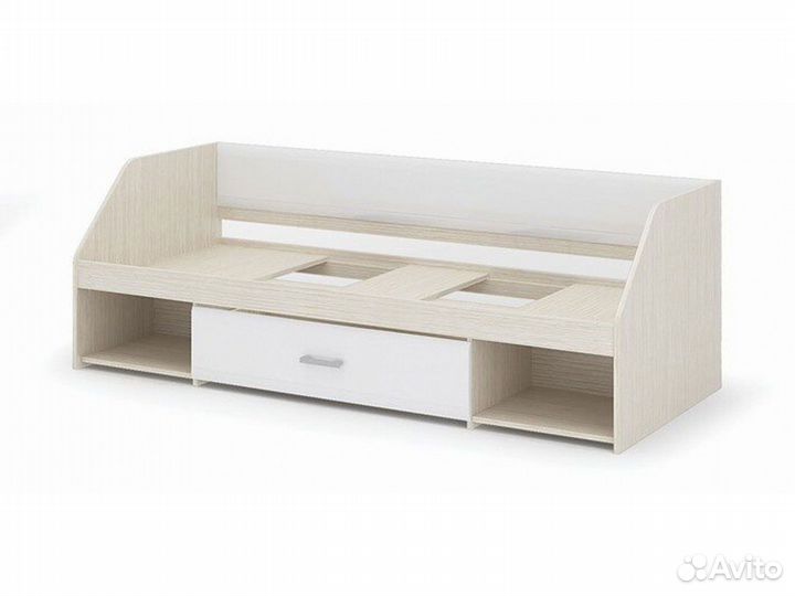 Кровать Симба одноярусная белый