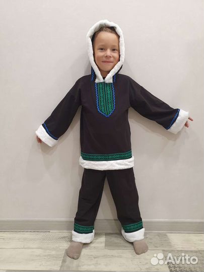 Костюм чукчи, эскимоса на рост 110-140