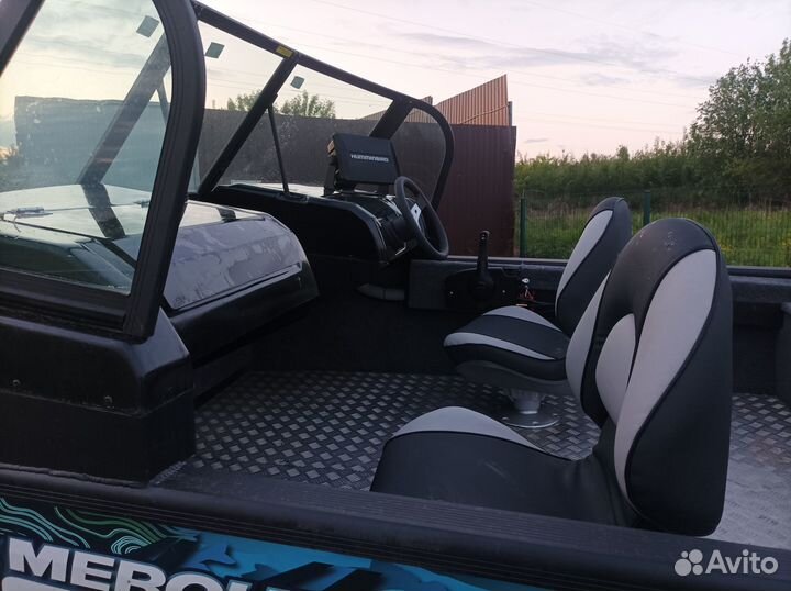 Катер Aluma Fish X Mercury 80