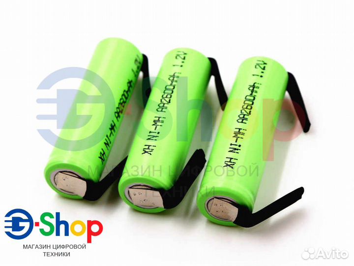 Аккумуляторы Ni-MH AA/AAA под пайку