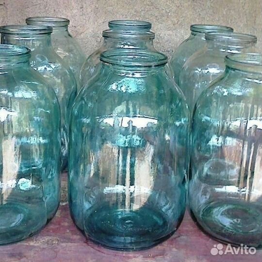 Банка стеклянная 0,5 л., 3 л