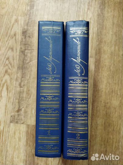 Двухтомник Лермонтова М.Ю