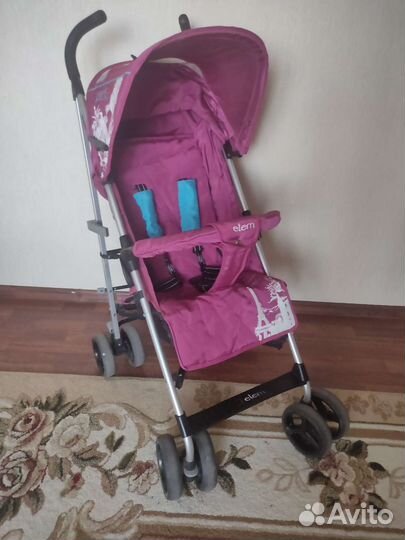 Коляска прогулочная, трость