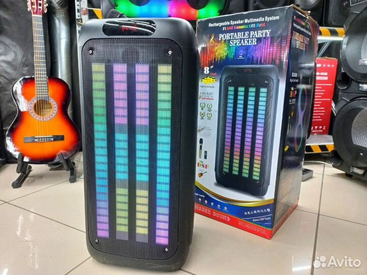 Большая мощная блютуз колонка RX-8287