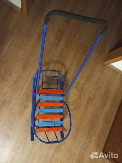 Детские зимние санки б/у, в хорошем состоянии