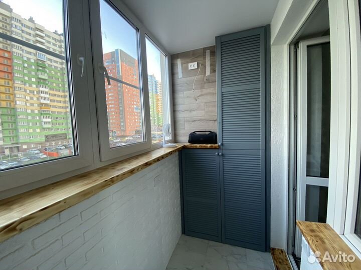 Двери жалюзийные, фасады