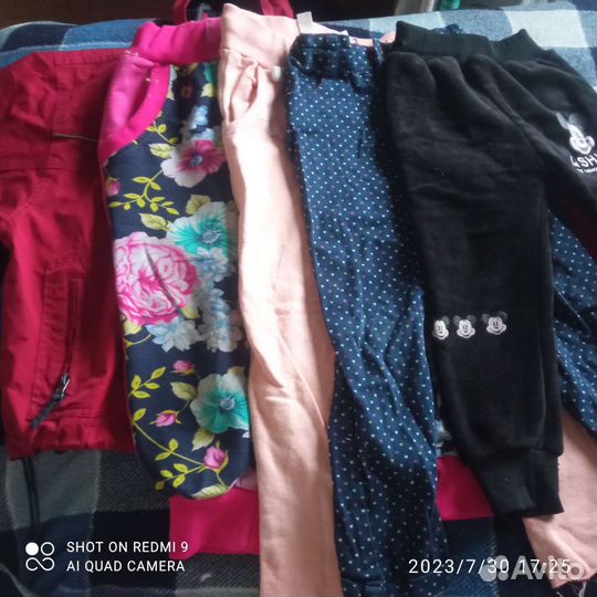 Вещи пакетом на девочку 98/104