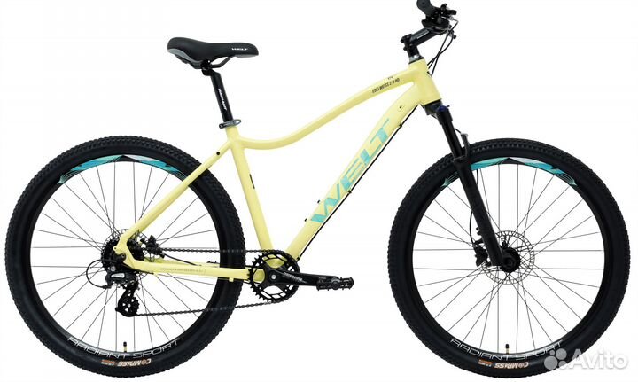 Welt Велосипед Edelweiss 2.0 HD 27 Lemon 2023 (M)