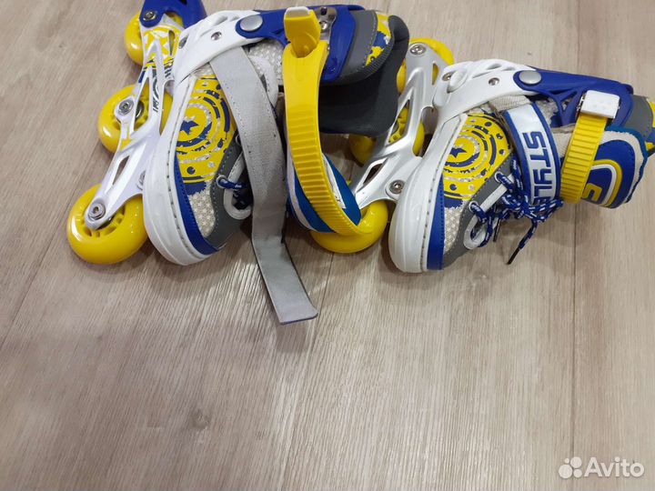 Роликовые коньки детские раздвижные