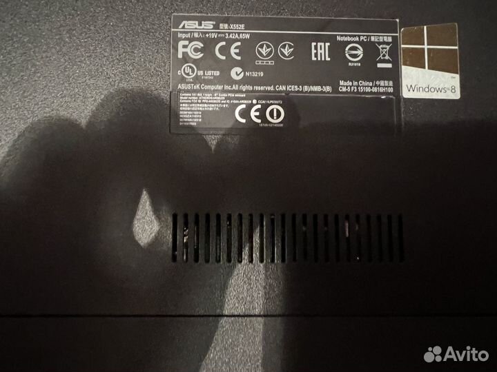 Ноутбук asus 552ep