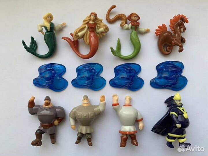 Киндер-сюрприз Три богатыря и морской царь