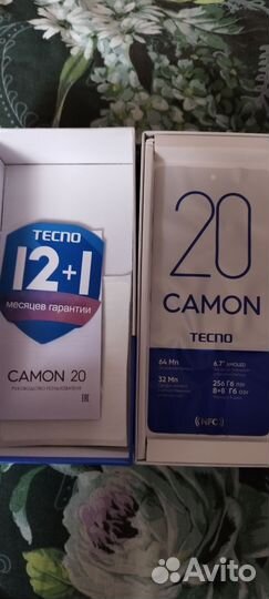 TECNO Camon 20, 8/256 ГБ