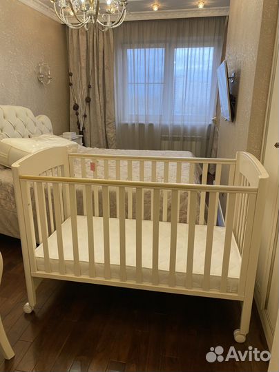 Кроватка детская премиум Италия новая picci