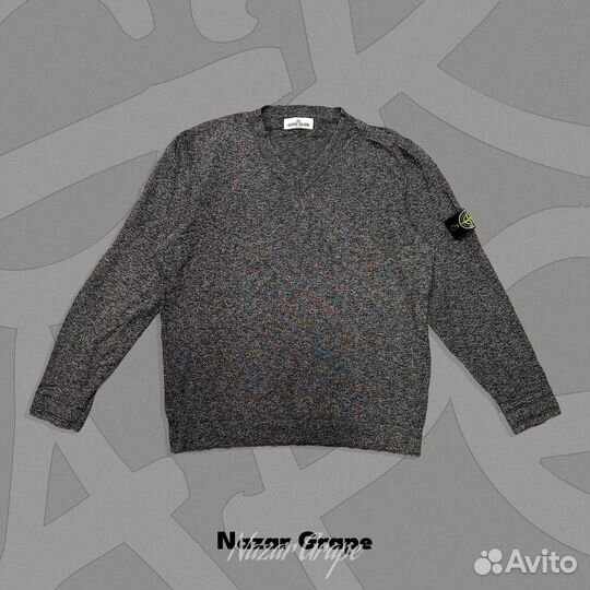 Stone Island V-neck Sweater