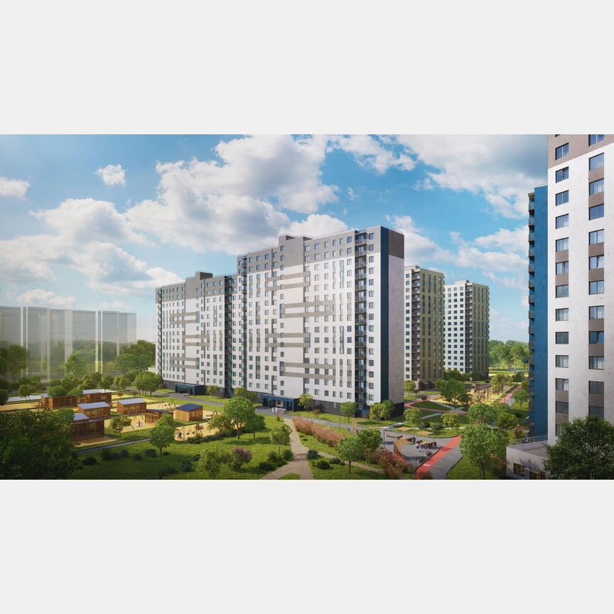 1-к. квартира, 34,7 м², 12/16 эт.