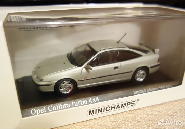 Опель Opel Calibra turbo 1992 Minichamps 1/43