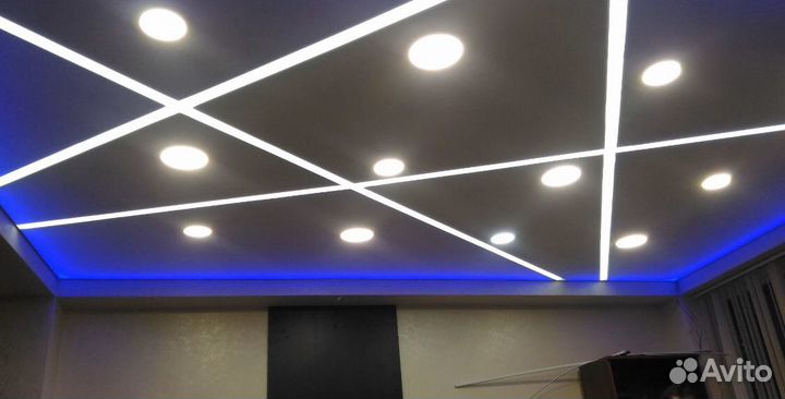 Натяжные потолки
