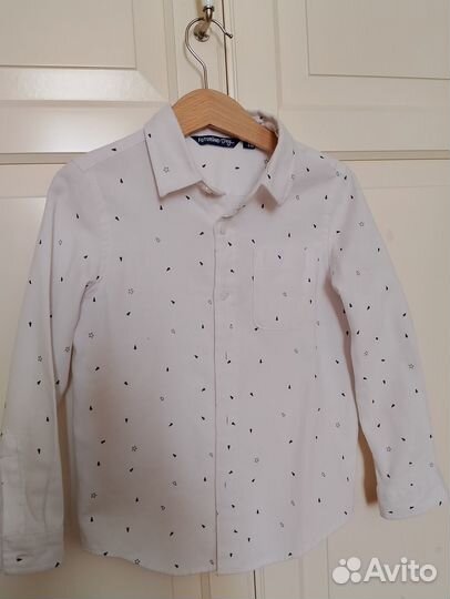 Рубашка для мальчика 110