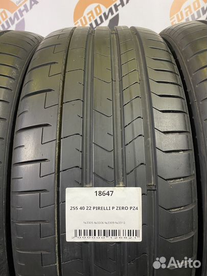 Pirelli P Zero PZ4 255/40 R22 104V