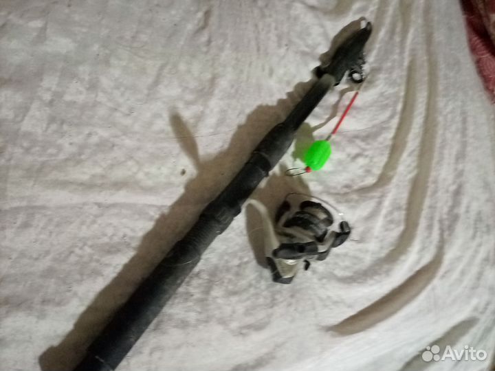 Удочка лежит без дела