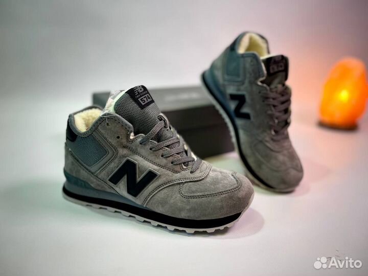 Кроссовки New Balance 574 зимние