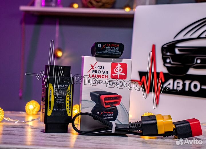 Лаунч Launch x431 PRO 7 PAD с autodata безлимит