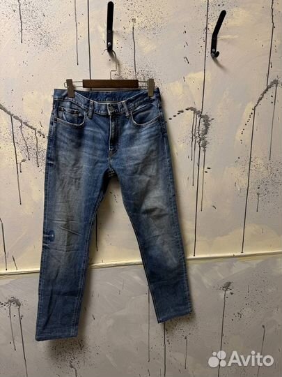 Джинсы Kim Jones Rare Blue Logo Оригинал