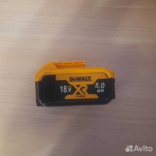 Аккумулятор dewalt 18v 5ah